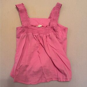 Pink Sleeveless Top